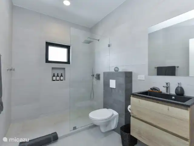 Casa Ruby con piscina privada en Aruba, Norte, Noord - casa vacacional Baño en suite