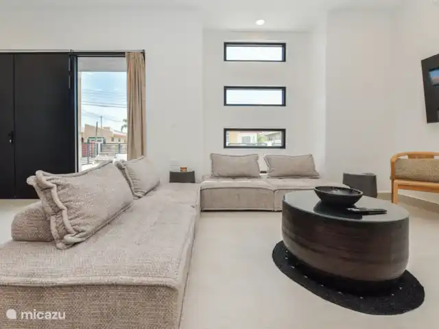 Casa Ruby con piscina privada en Aruba, Norte, Noord - casa vacacional Salón