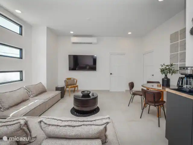 Casa Ruby con piscina privada en Aruba, Norte, Noord - casa vacacional Salón