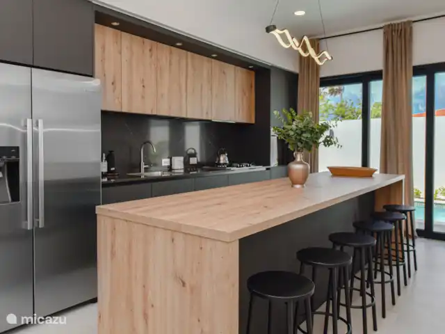 Casa Ruby con piscina privada en Aruba, Norte, Noord - casa vacacional Cocina