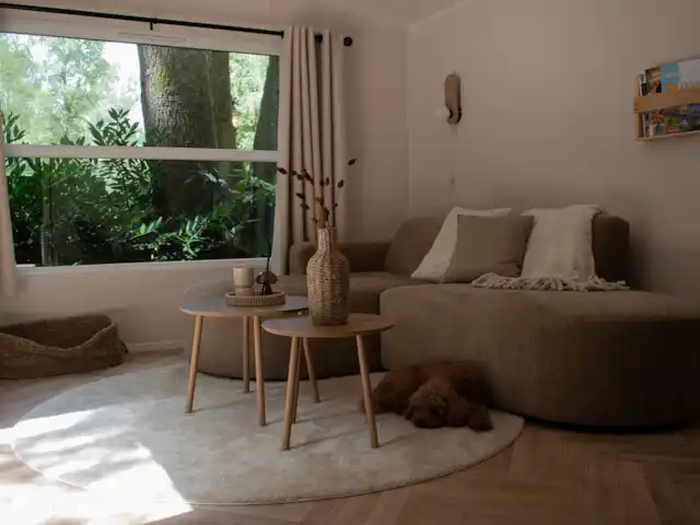 Nido de 't Veluws - Hoenderloo  en Países Bajos, Güeldres, Hoenderloo - chalet Sala de estar