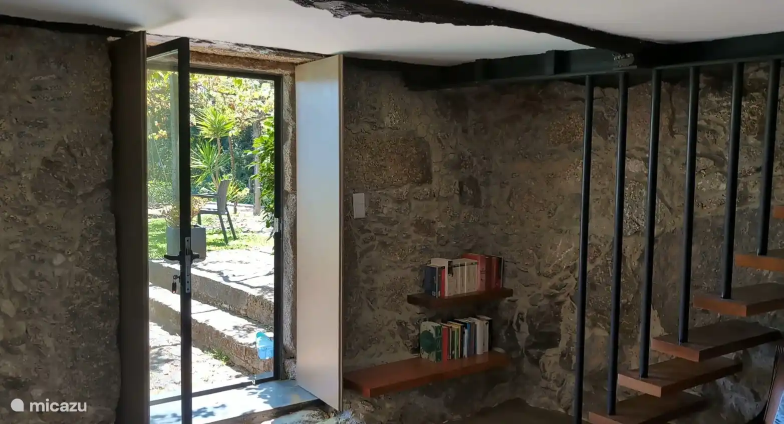 Entspannungsbereich an der Tür