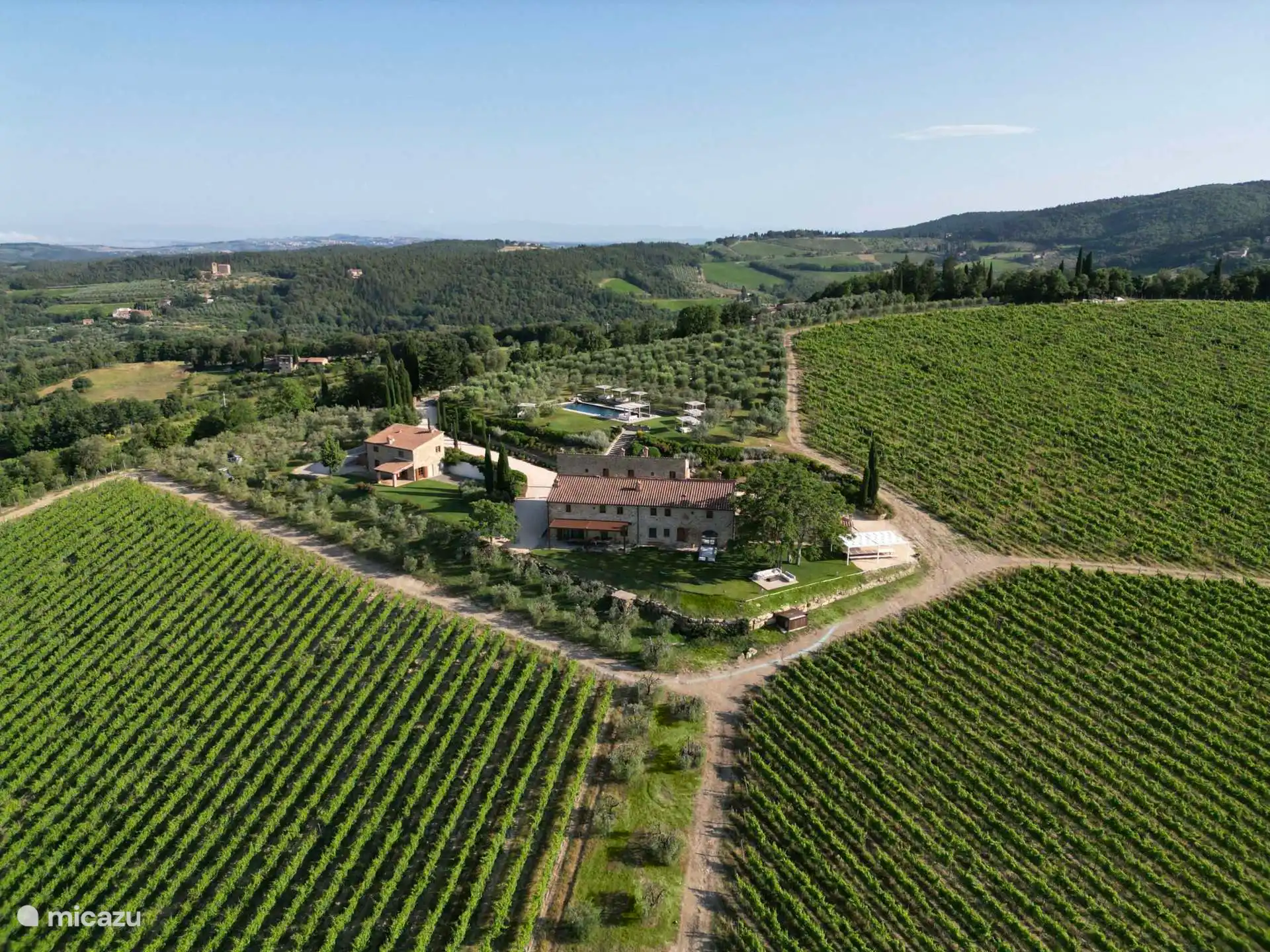 villa, Siena, Toscana, Italia - Villa Valle Verde