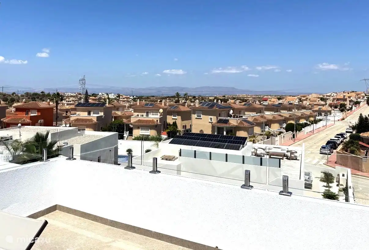 Blick von der Dachterrasse