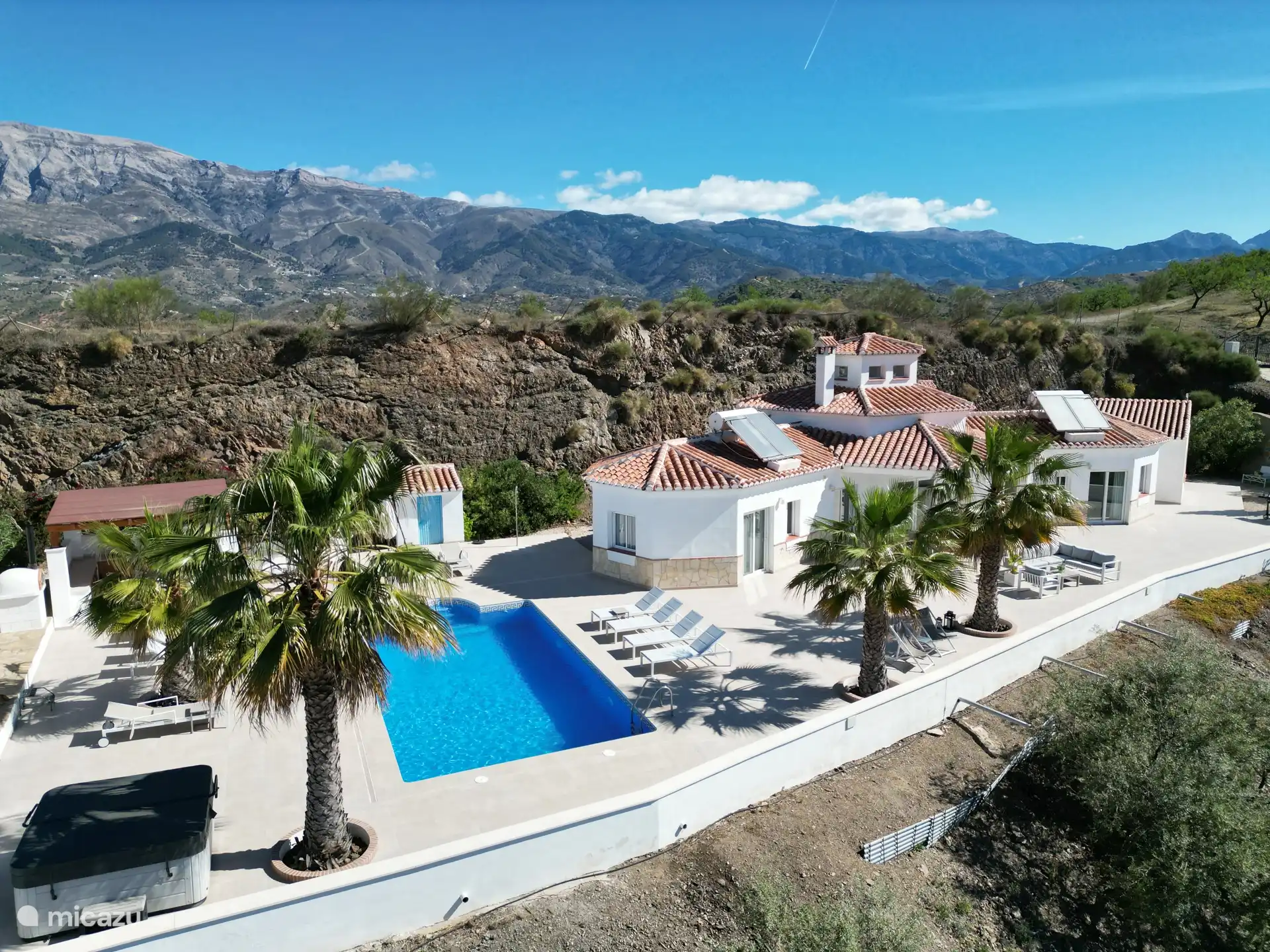 Groepsaccommodatie, Spanje, Andalusië, Arenas, villa Casa Pura Vista