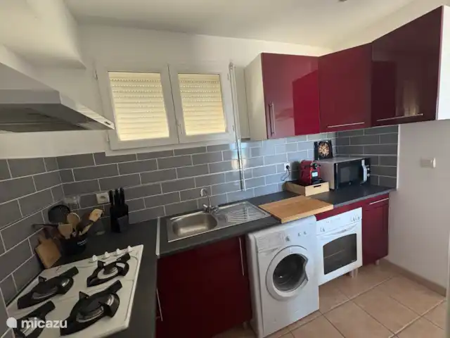 Location de Vacances France, Pyrénées-Orientales, Saint-Cyprien, appartement - Appartement Vue Mer Saint Cyprien  Cuisine