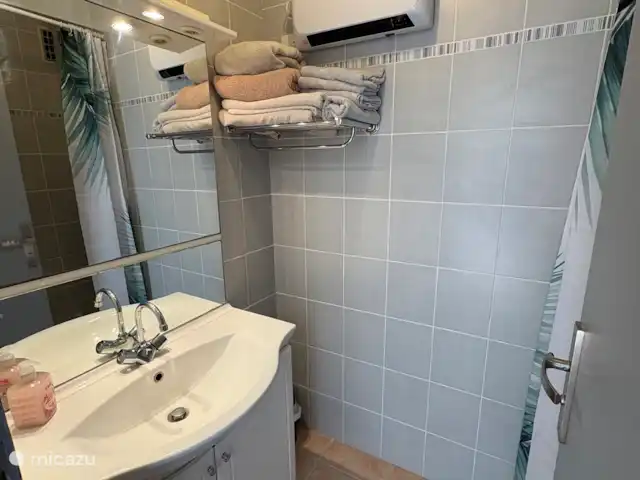 Location de Vacances France, Pyrénées-Orientales, Saint-Cyprien, appartement - Appartement Vue Mer Saint Cyprien  Salle de Bains