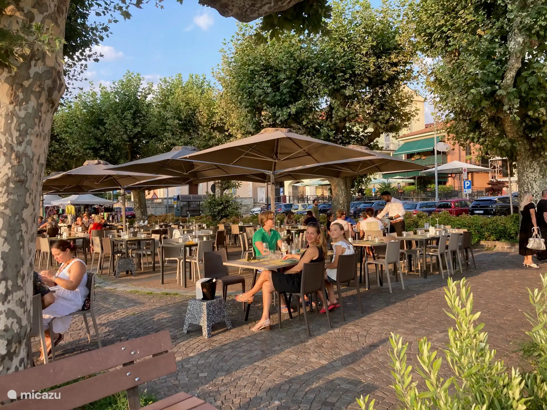 Albergo del Sole an der Promenade in Porto