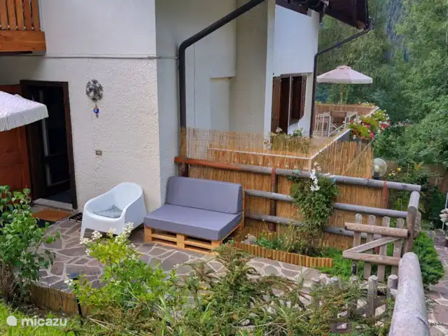 Villa Meledrio primo | Italie, Trente, Dimaro - appartement Terrasse d’entrée
