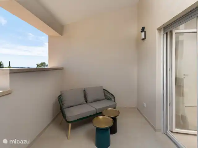 Villa Yuki | Croatie, Istrie, Buje - villa Siège sur le balcon