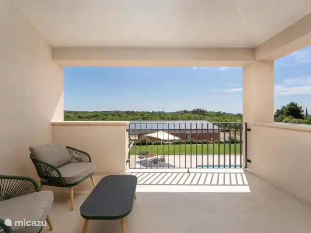 Villa Yuki | Croatie, Istrie, Buje - villa balcon