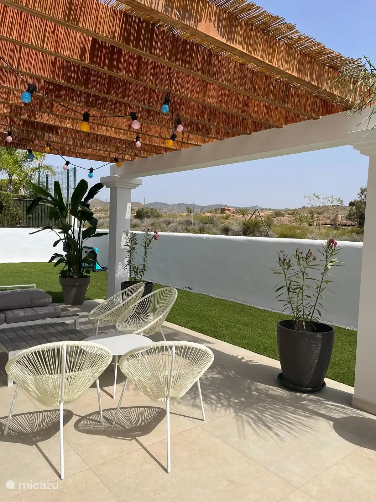 Espace détente jardin 