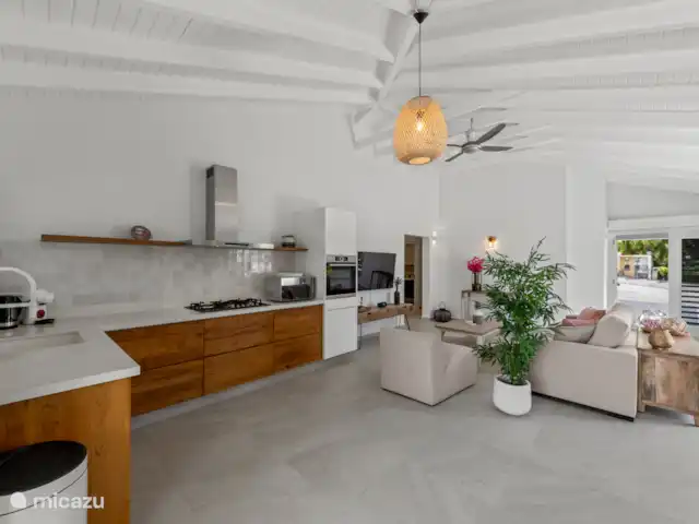 Villa Flair en Curazao, Banda Arriba (este), Jan Thiel - villa Plano de planta abierto, maravillosamente luminoso