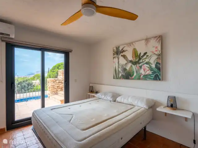 Las Rocas | Espagne, Costa Blanca, Calpe - finca Chambre avec porte-patio