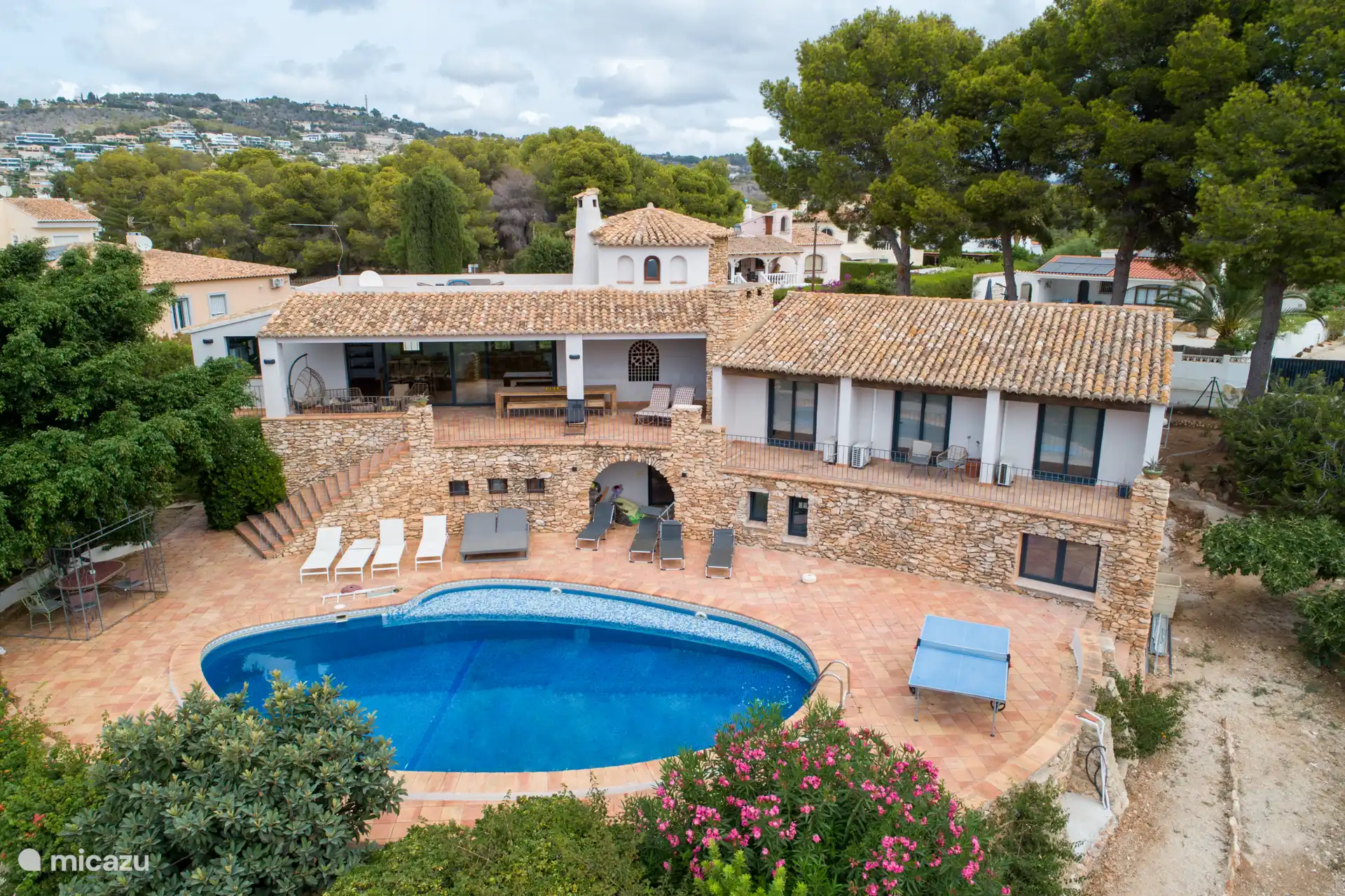 Las Rocas in Spanien, Costa Blanca, Calpe - finca