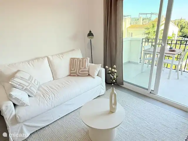 apartamento en España, Costa Blanca, Dénia – Casa Siesta Sala de estar con sofá cama