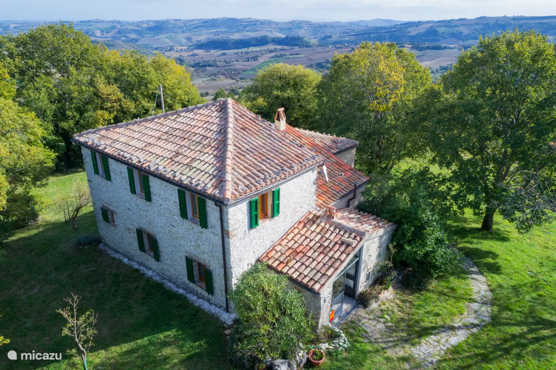 ferienhaus in Marken, Italien –  Poggio-delle-Querce Haus