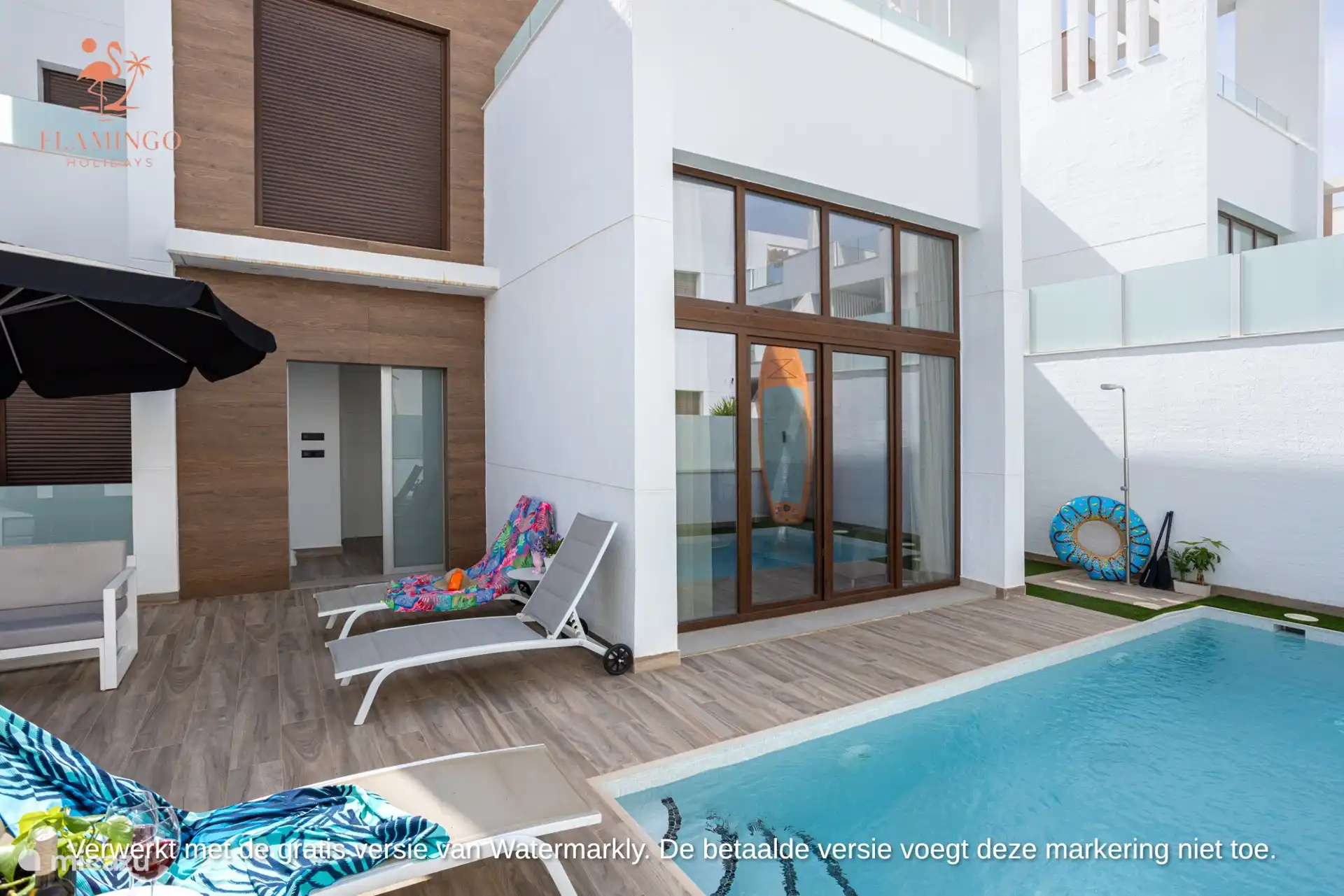 Laguna Beach Villa Flamenco in Spanien, Costa Blanca, Torrevieja - villa