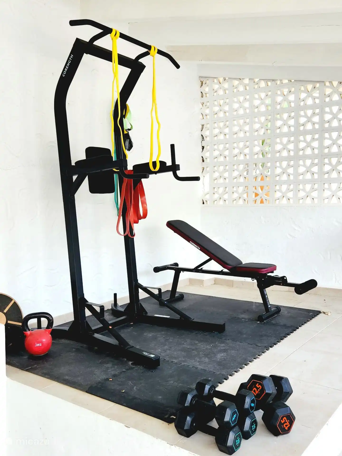 Fitnessstudio im Freien