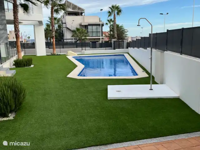 Ático Gloria con vistas al mar en España, Costa Cálida, Puerto de Mazarrón - penthouse Piscina comunitaria con jacuzzi