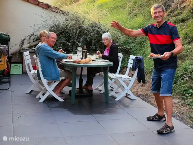 Au bord du Bleu | France, Vosges, Lubine - maison de vacances Soirée barbecue