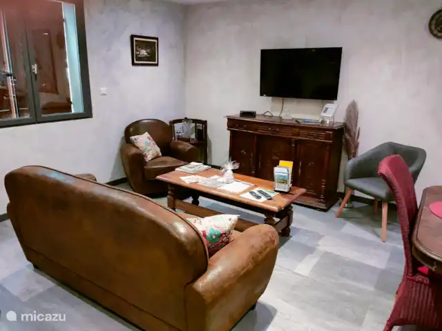 Au bord du Bleu | France, Vosges, Lubine - maison de vacances Le coin salon