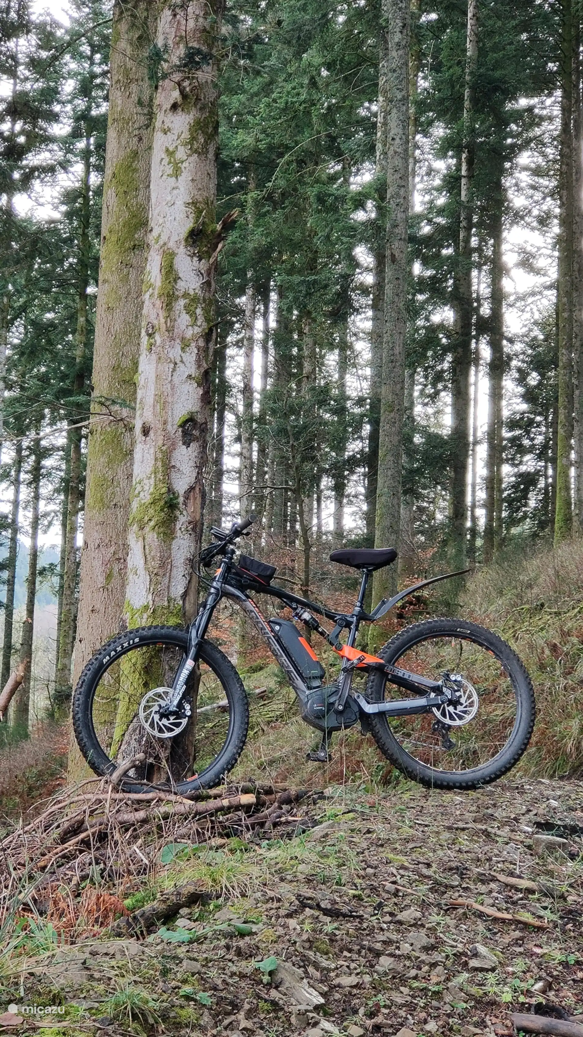 Vergeet je mountainbikes niet