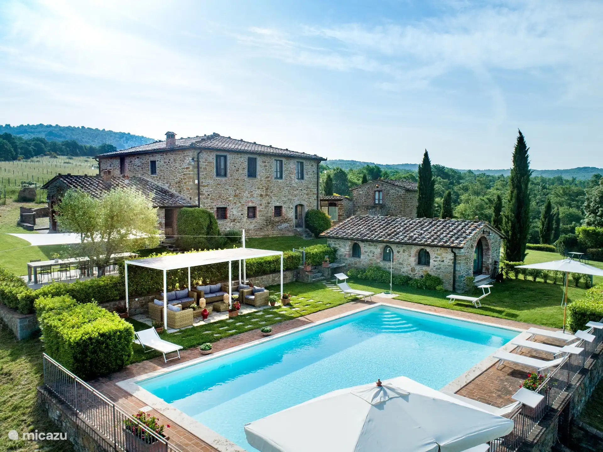 Villa Estiva in Italien, Toskana, Bucine - villa