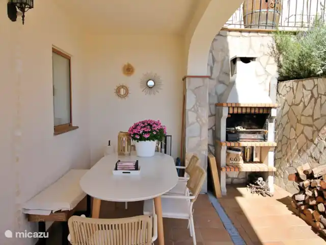 Location de Vacances Espagne, Costa Brava, Calonge, villa - Villa Romiwi Espace barbecue