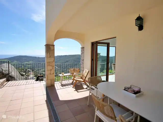 Location de Vacances Espagne, Costa Brava, Calonge, villa - Villa Romiwi Terrasse
