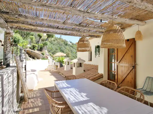 Location de Vacances Espagne, Costa Brava, Calonge, villa - Villa Romiwi Terrasse