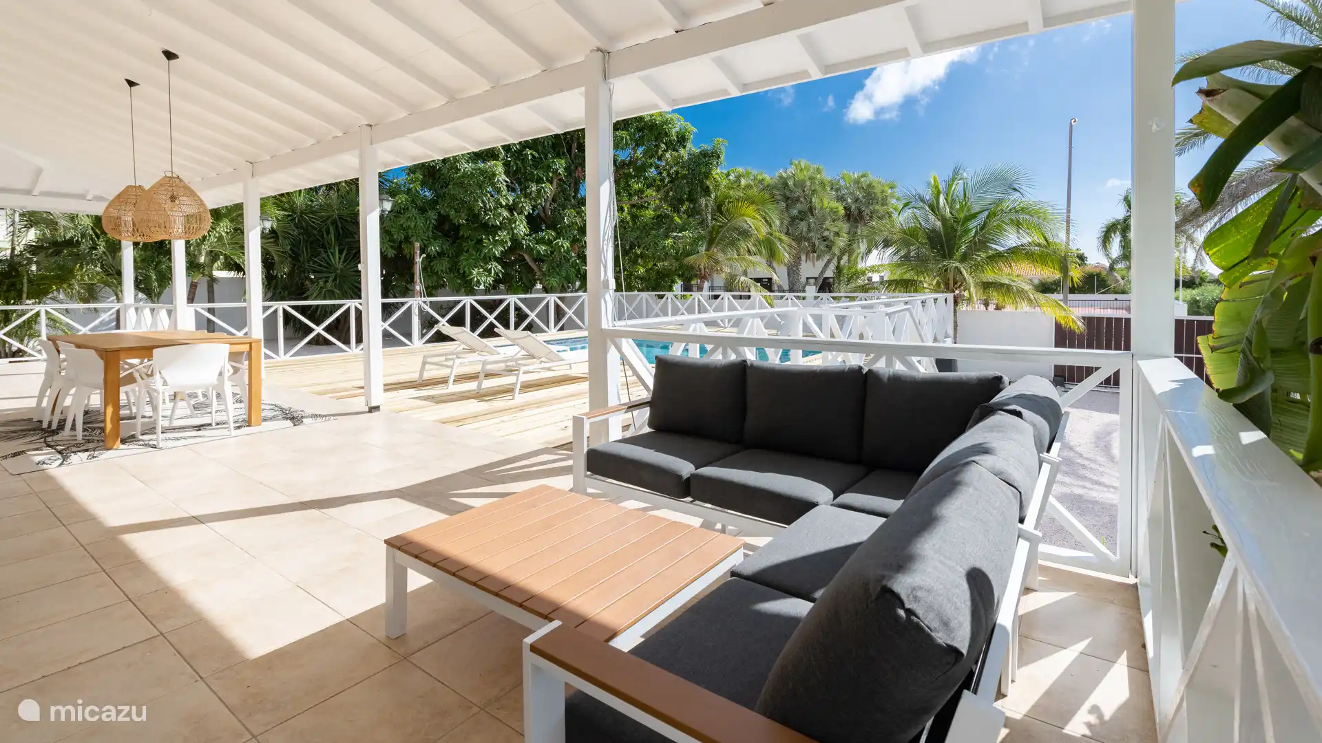 Loungebereich Garten