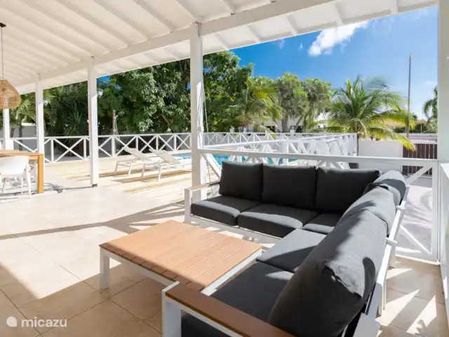 Villa tropicale de luxe + piscine Vista Royal | Curaçao, Banda Ariba (est), Vista Royal - villa Coin salon jardin