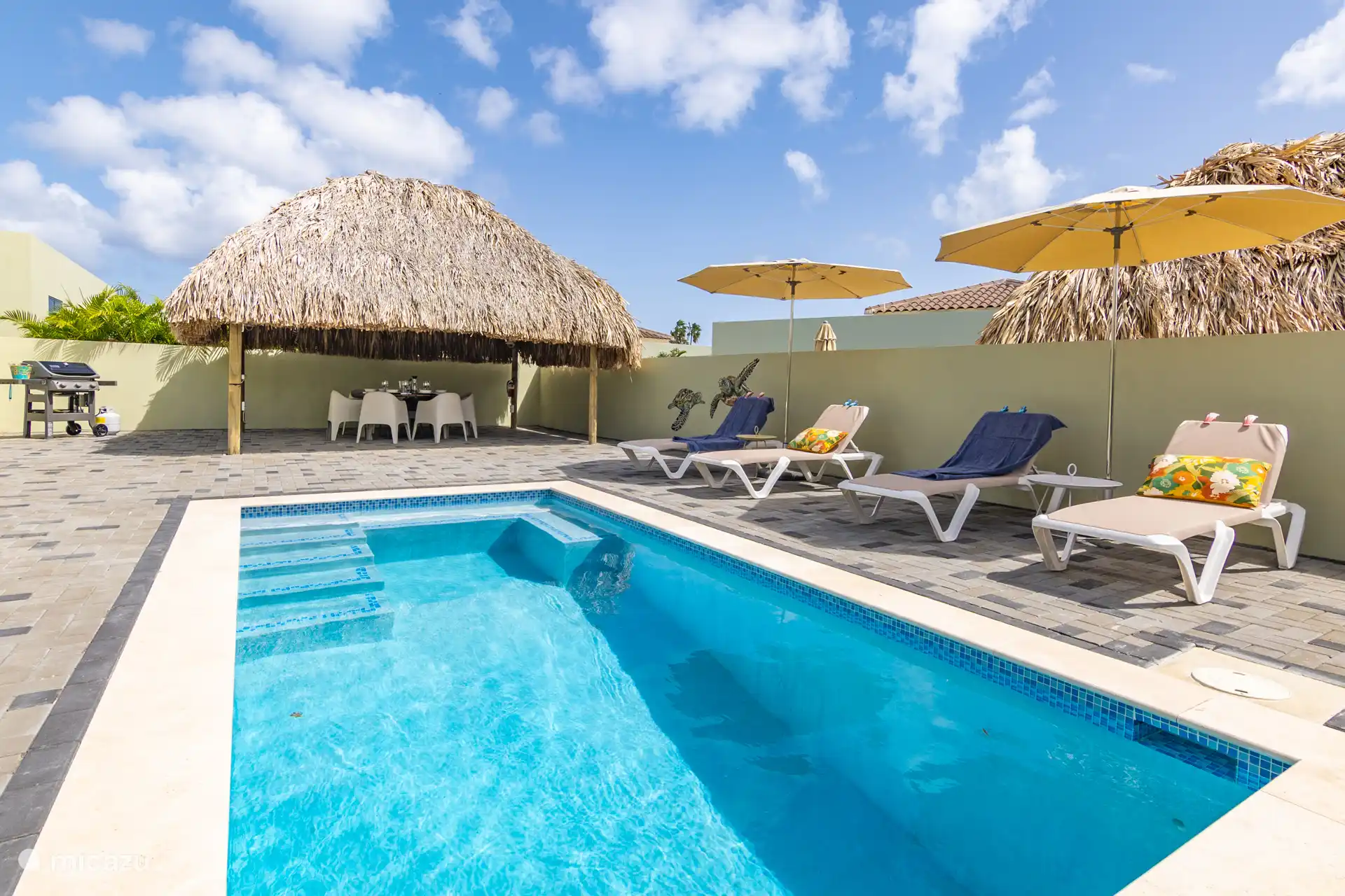  Casa Bon Bida in Curaçao, Banda Ariba (Ost), Mambo Beach - villa