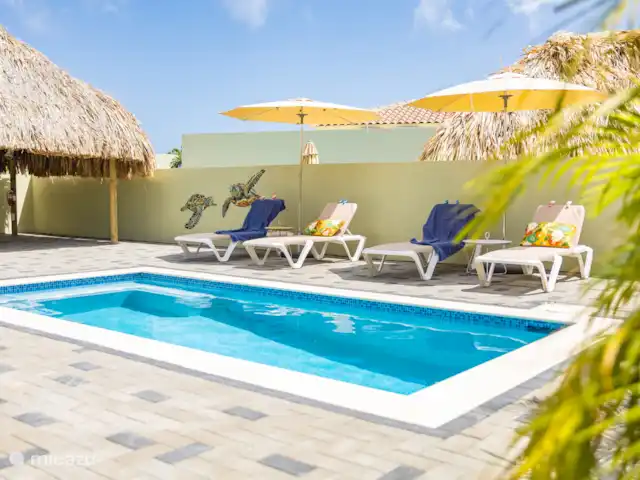 Casa Bon Bida huren in Curaçao, Banda Ariba (oost), Mambo Beach - villa Tuin met zwembad