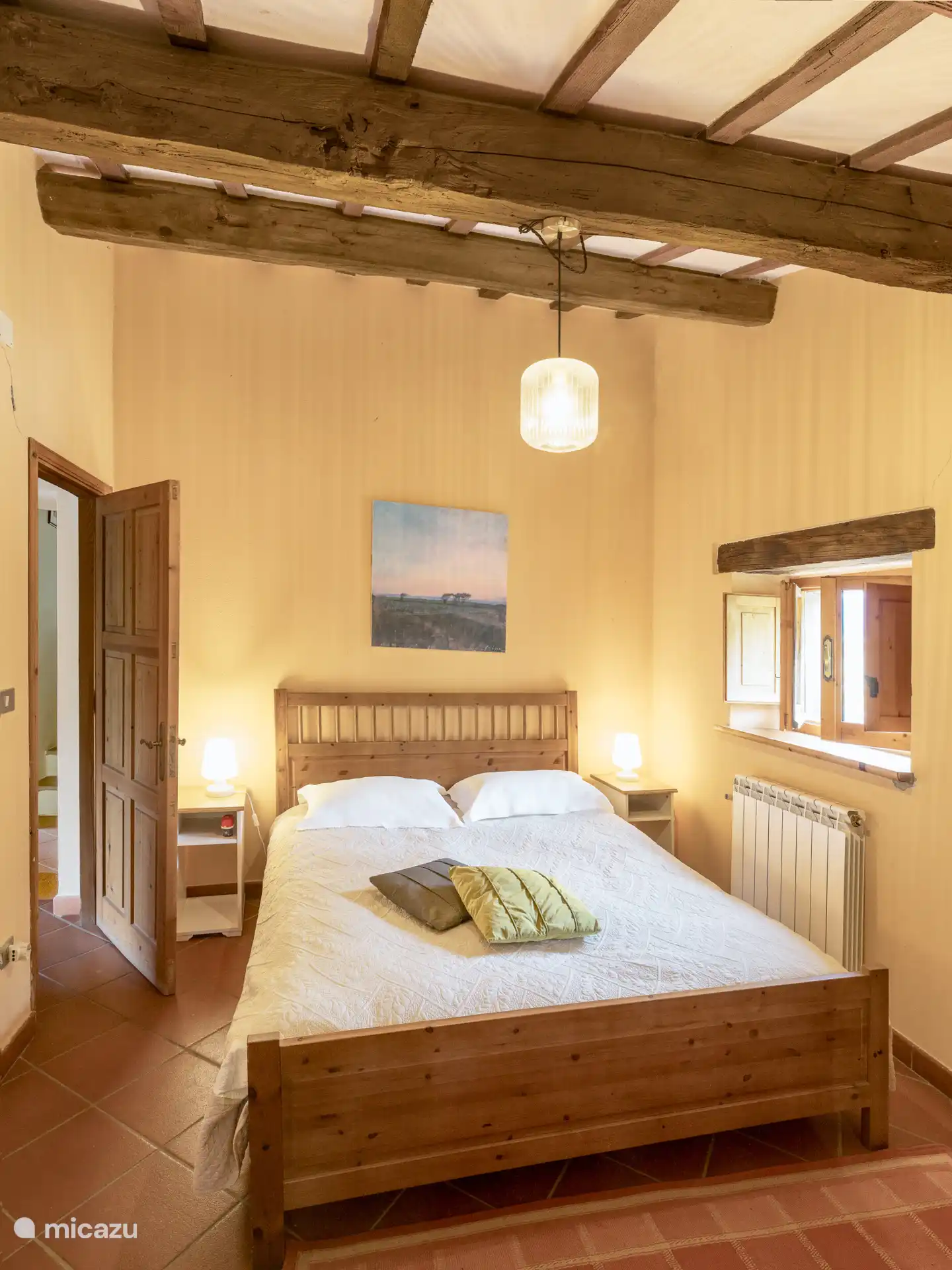 Double bedroom on the second floor.