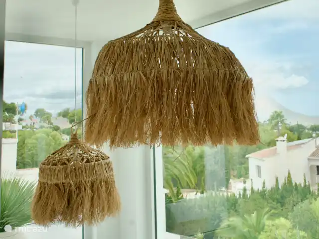 Villa Tranquilla - NEW IN JAVEA! in Spain, Costa Blanca, Jávea - villa Because we have also placed windows at the top of the stairwell, you also have a super nice view of the area. The lamps are mood makers.