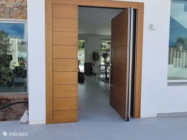 Villa Tranquilla - NEW IN JAVEA! in Spain, Costa Blanca, Jávea - villa The new front door has taken a while but is now super satisfied with it and really beautiful!