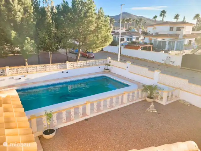 Location de Vacances Espagne, Costa Blanca, Hondón de las Nieves, maison de vacances - La Joya de Hondon Piscine prise du solarium