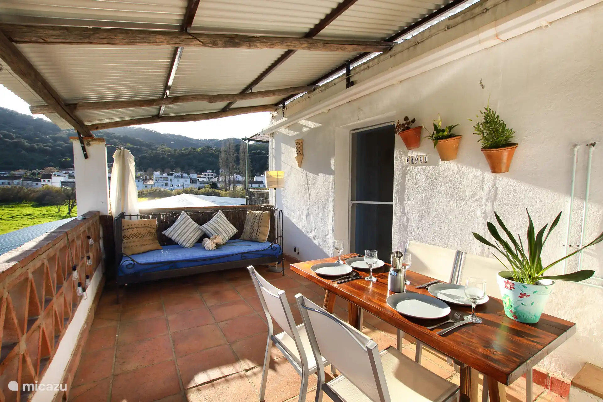 Location de Vacances Espagne, Andalousie, Cortés de la Frontera, studio -  Finca La Rana Verde - Studio Paqui