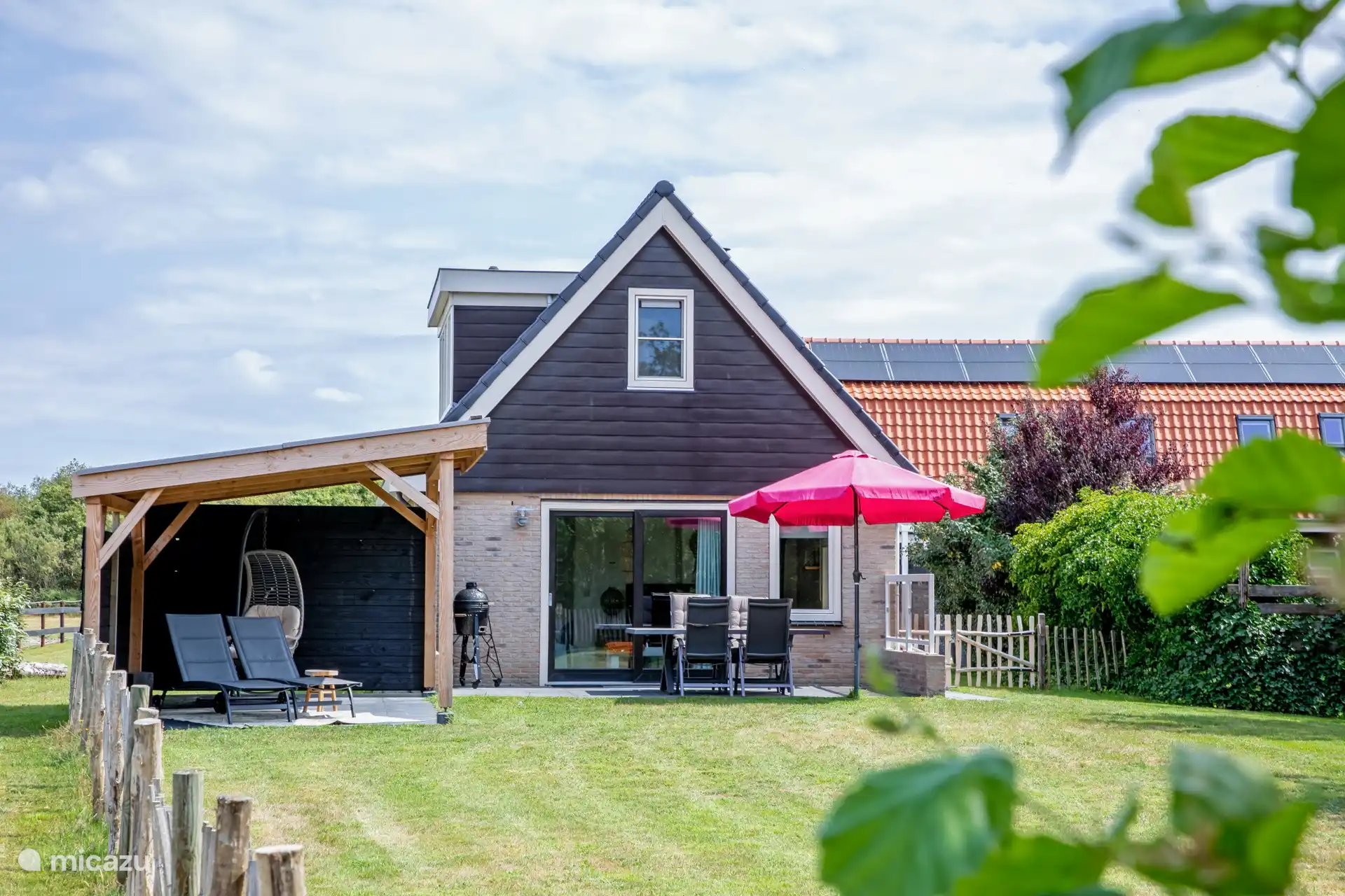 Garten nach Süden ausgerichtet