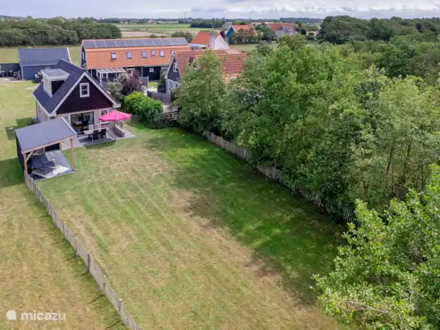 Location de Vacances Pays-Bas, Texel, Den Burgh, maison de vacances - Wulpenweid 12 De Meeuw Jardin photo drone