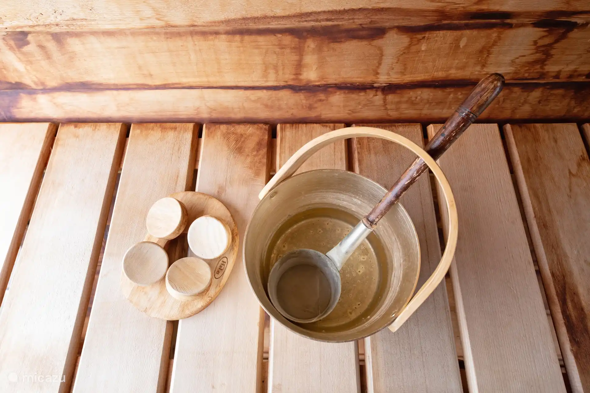 Entspannen in der Sauna