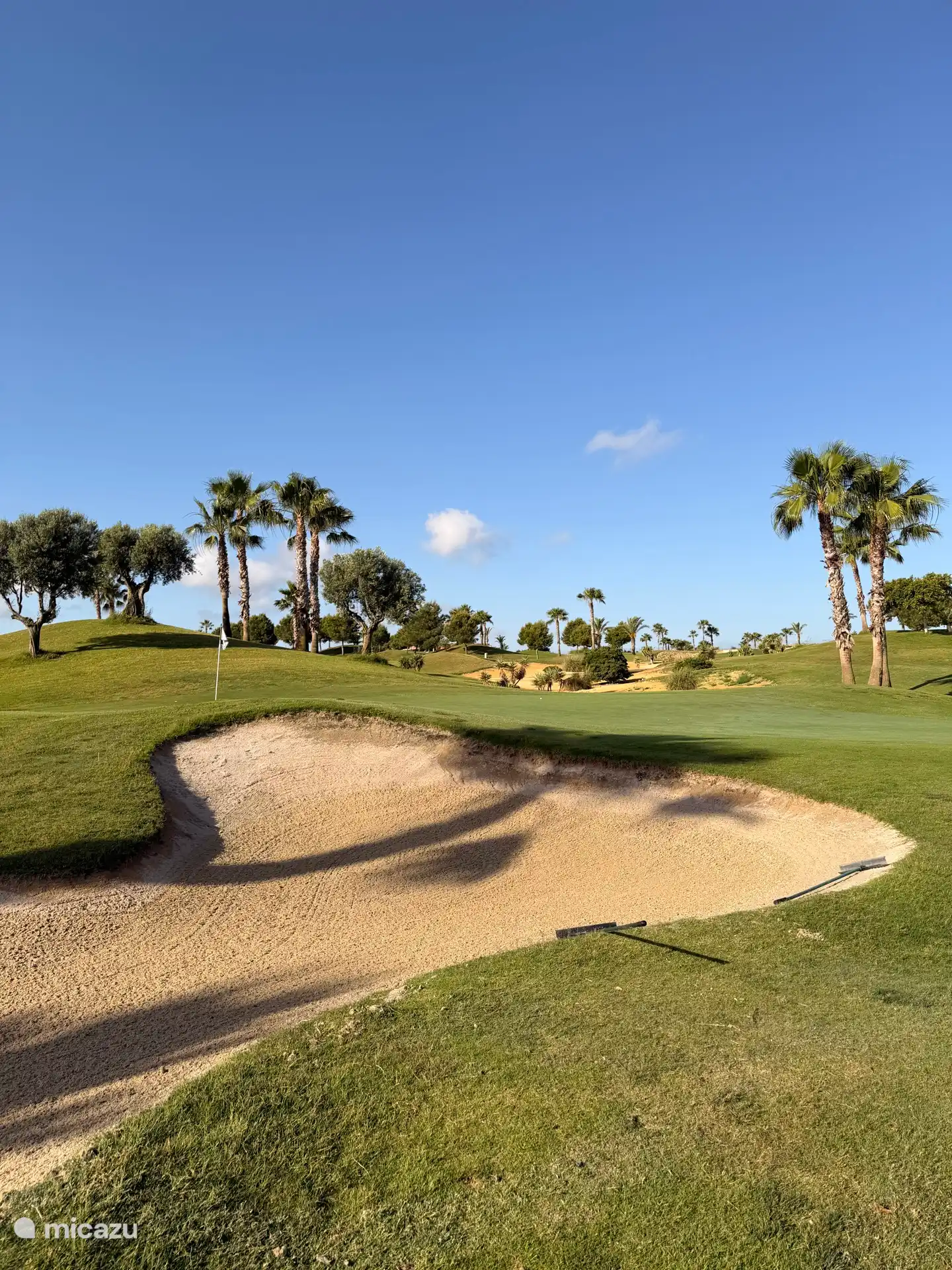 Om de hoek van het appartement vindt je de 18 holes golfbaan & driving range Vistabella Golf.