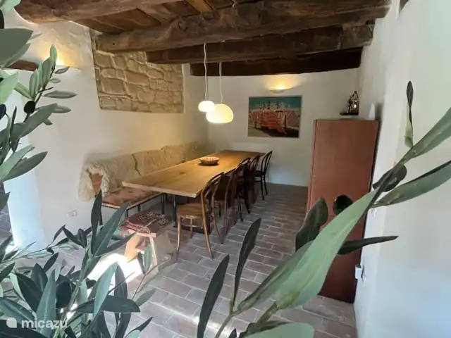 Casa Campodanzo en Italia, Marche, Macerata - casa vacacional Comedor