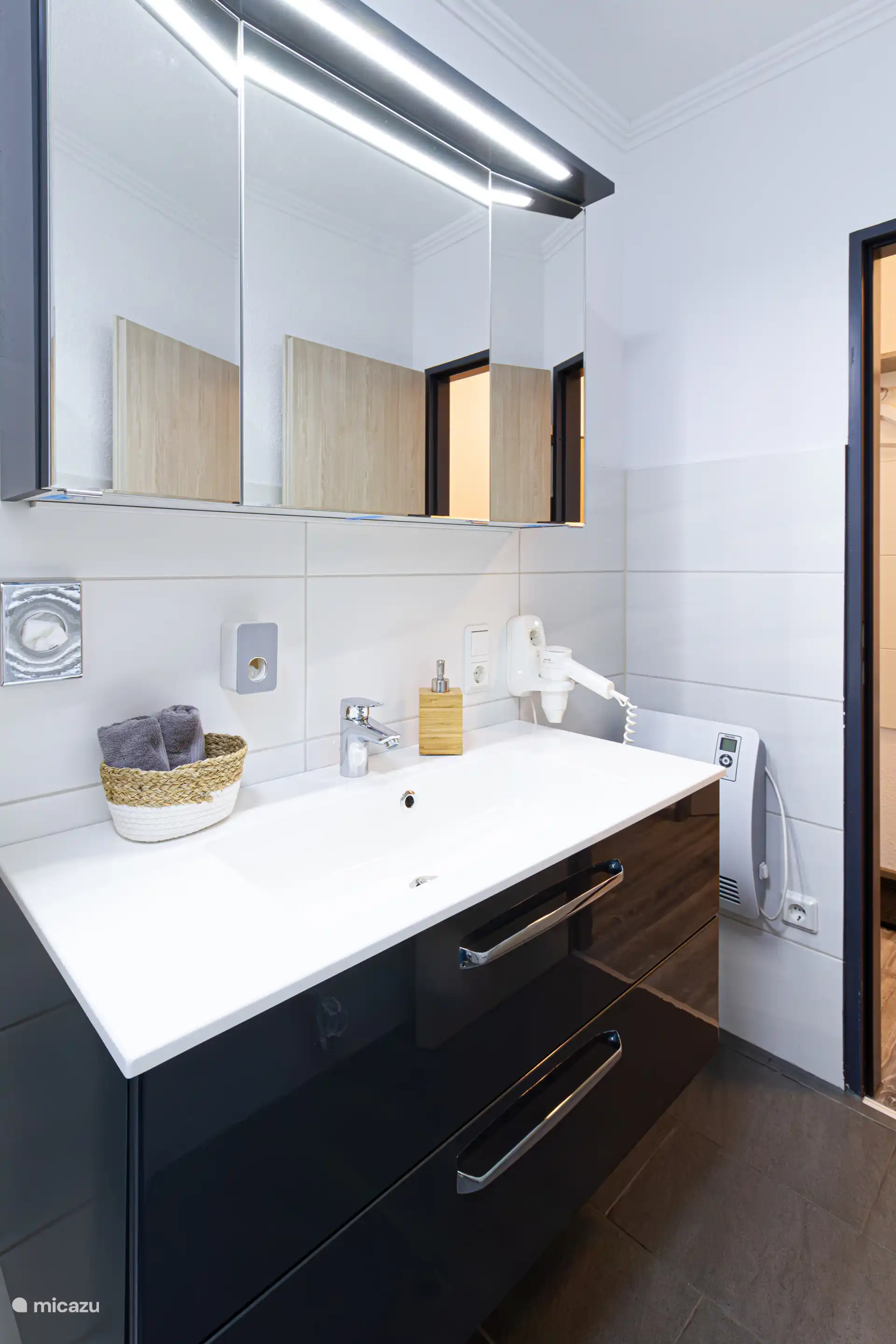 Föhn, Handseife findet ihr auch im Bad