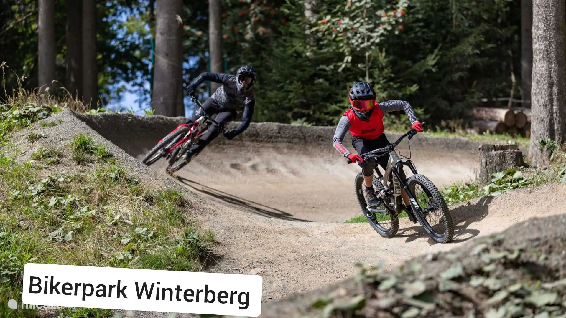 200m bis zum Bikerpark 