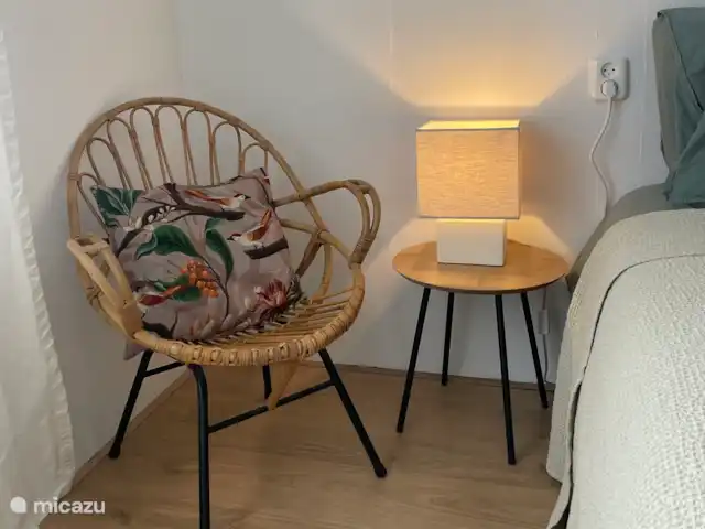 Boshuisje Elva huren in Nederland, Gelderland, Ermelo - blokhut / lodge Wordt wakker tussen de fluitende vogeltjes.