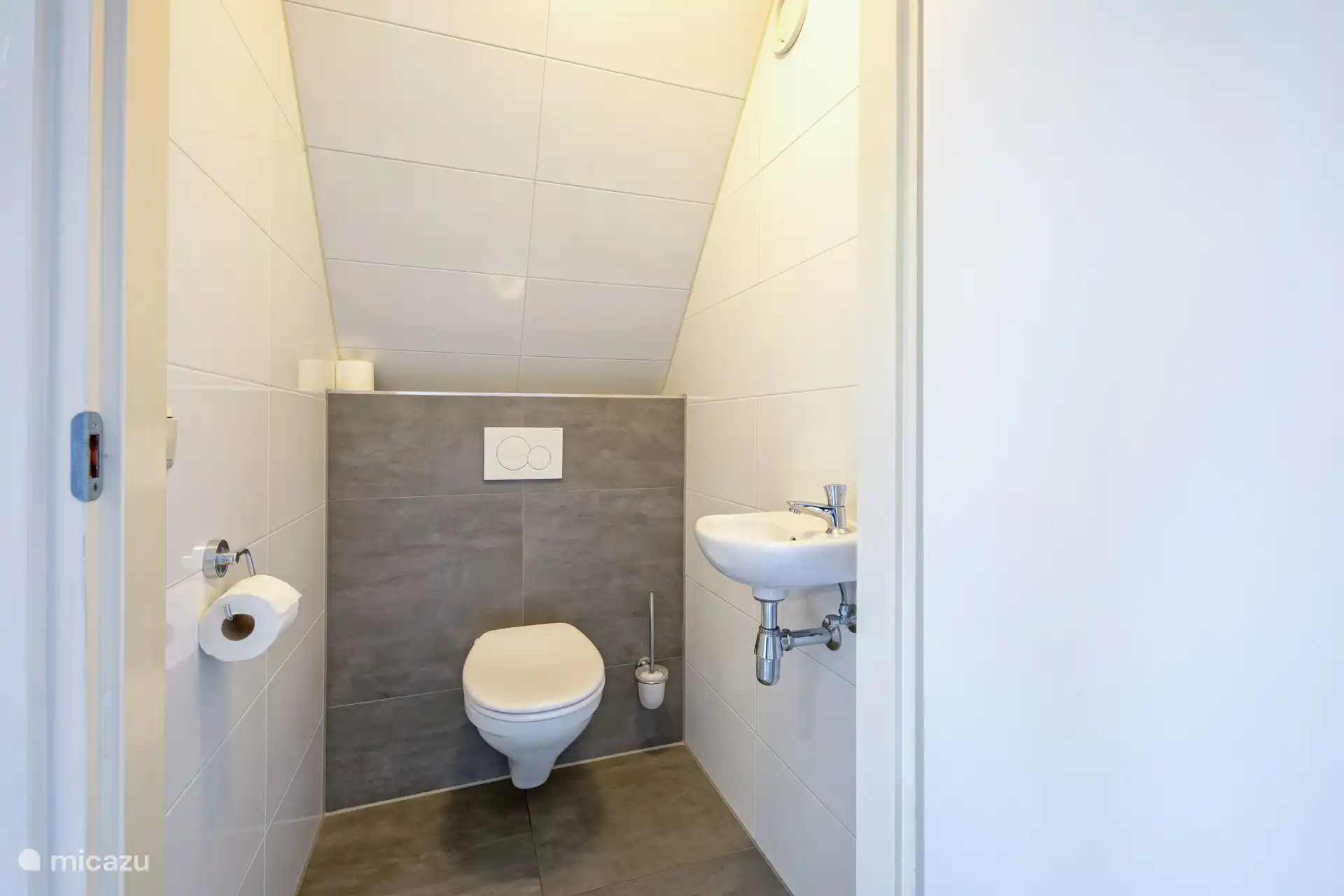 Aseo separado en la planta superior
