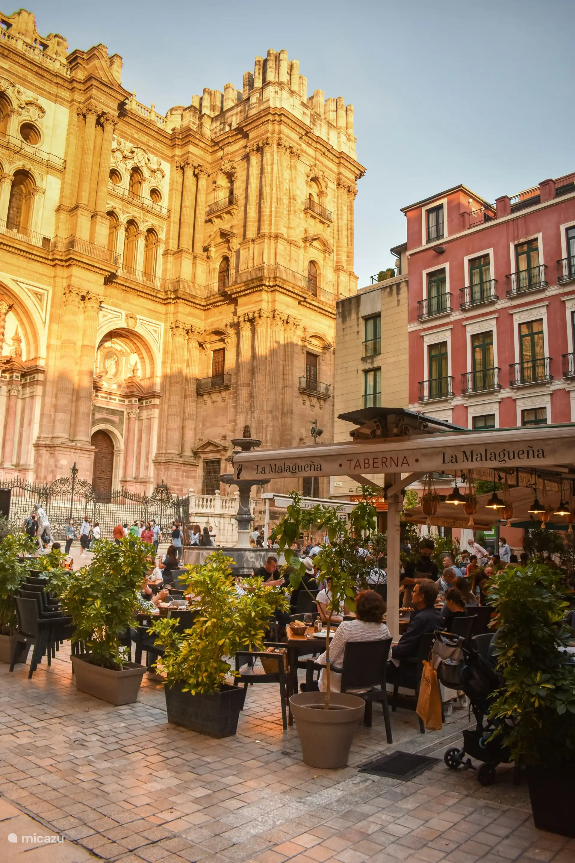 Die Kathedrale von Málaga.